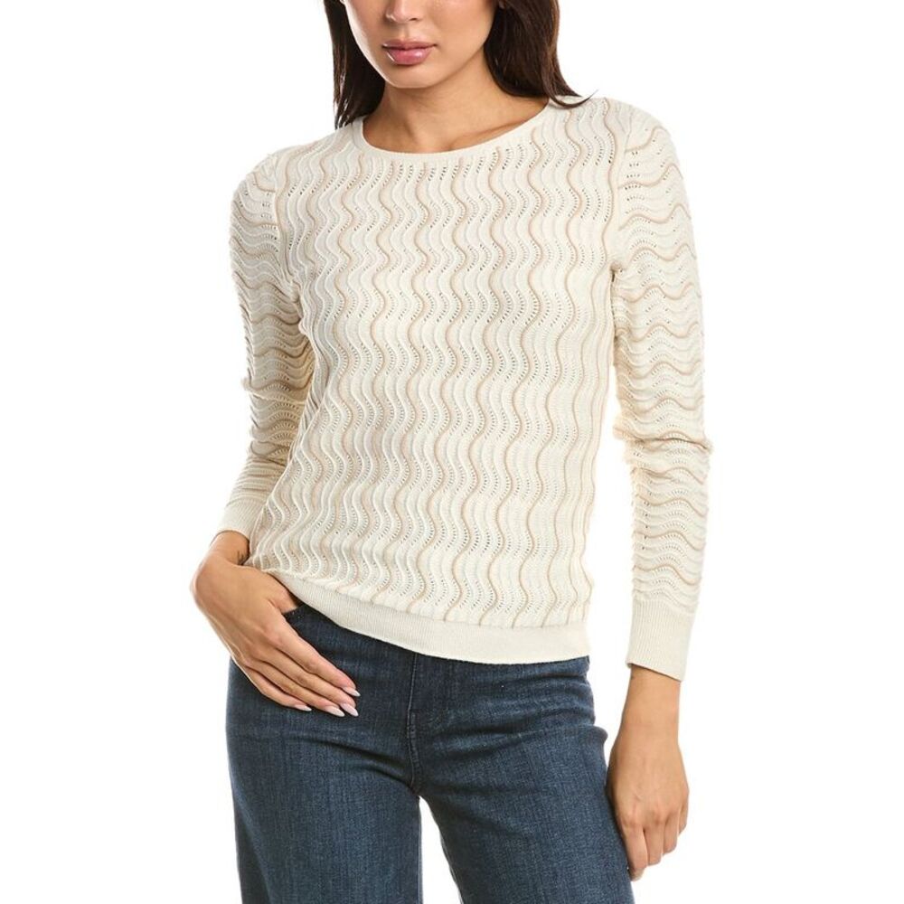 Nic & Zoe Womens Alto Sweater, Brown